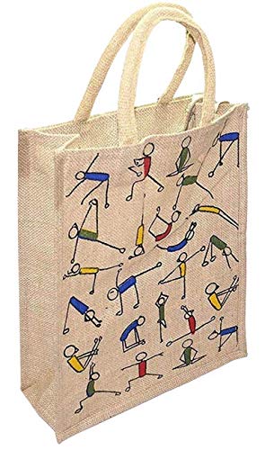 Mist Unisex-Adult Jute Beige Shopper Tote Bag, 14.5X5X12 Inches (B07QYG25LV) Amazon Price History, Amazon Price Tracker