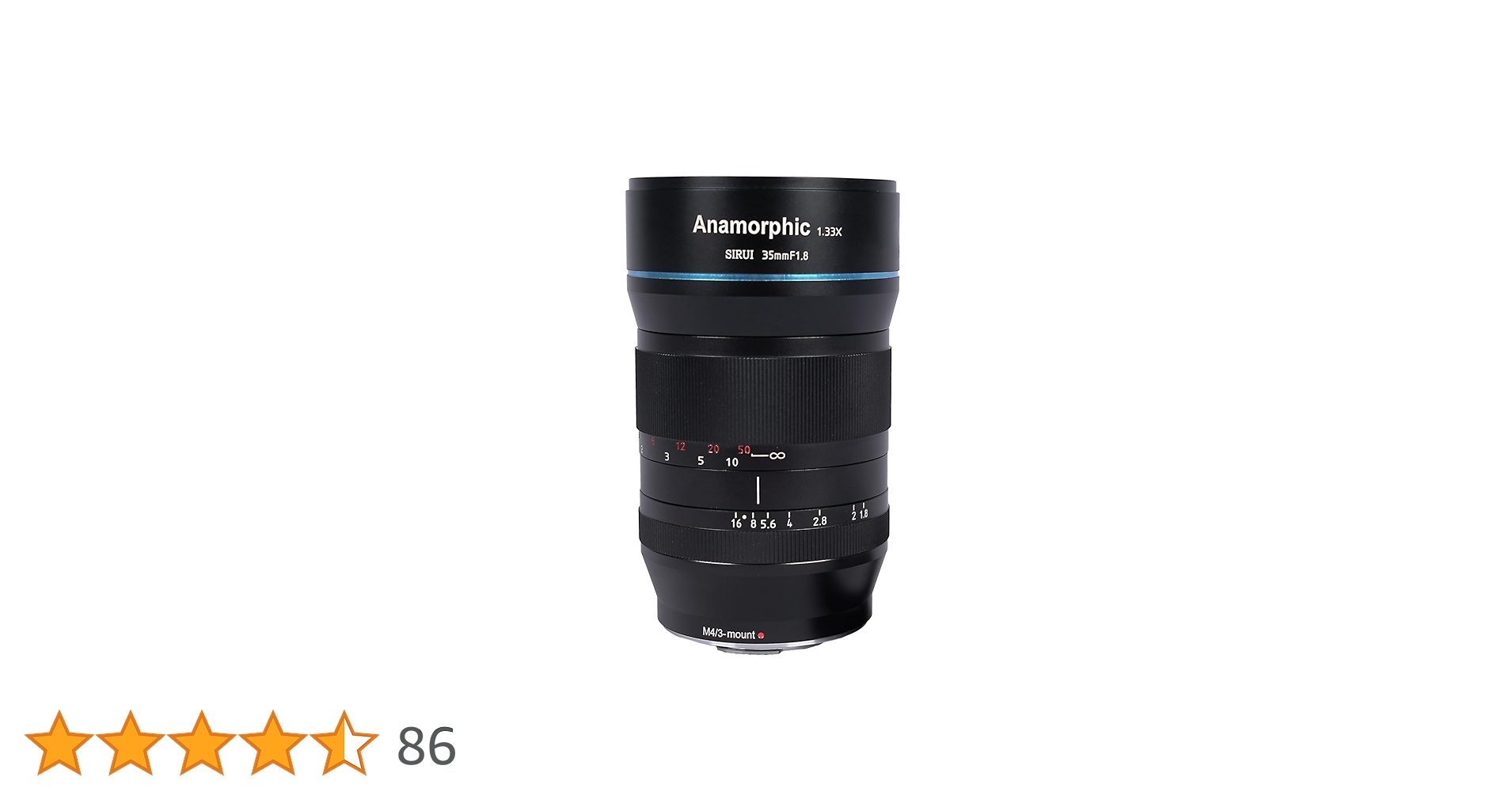 Amazon.co.jp: SIRUI 35mm F1.8 1.33X アナモルフィックレンズ APS-C