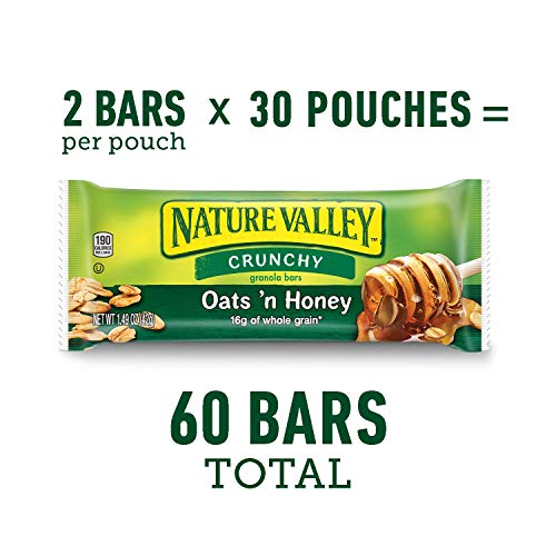Nature Valley 016000441446 Crunchy Oats 'N Honey Granola Bars thumb #1