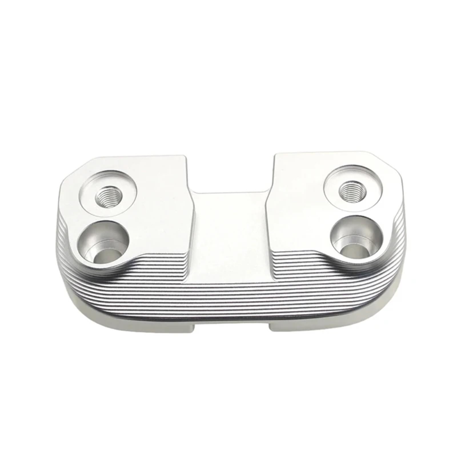 Motorrad Lenkererhöhungen Kompatibel Mit Ducati Für Scrambler 400 800 1100 Motorrad-Lenker-Riser-Klemme Verlängern Adapter-Zubehör(Silver)