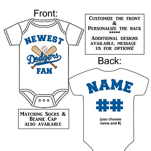 personalized baby dodger jersey