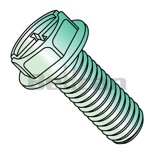 10-32 X 1/2" (FT) Fine Thread Machine Screw Hex Head Stainless Steel 18-8