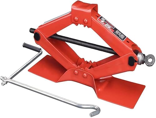 Miniatura 7 de K Tool International 63100 Gato de tijera automotriz de 1.5 toneladas para garajes, talleres de reparación y bricolaje, compacto, portátil, 3,000