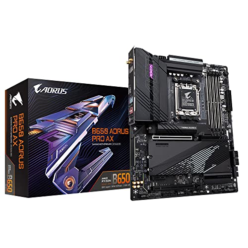 Image of Gigabyte B650 Aorus Pro AX AMD B650 Socket AM5 ATX DDR5-SDRAM Motherboard