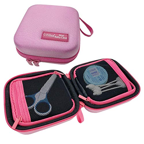 PILLBASE Mini Babycase Reiseapotheke - Kleine Medikamententasche für...