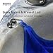 Booms Fishing B0T Microfiber Fishing Towel with Clip, 3 Pack Blue