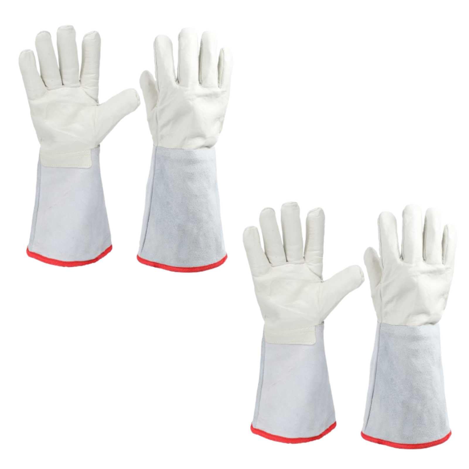 Kryogene - Guanti protettivi con azoto liquido Ln2, 40 cm, 2 paia