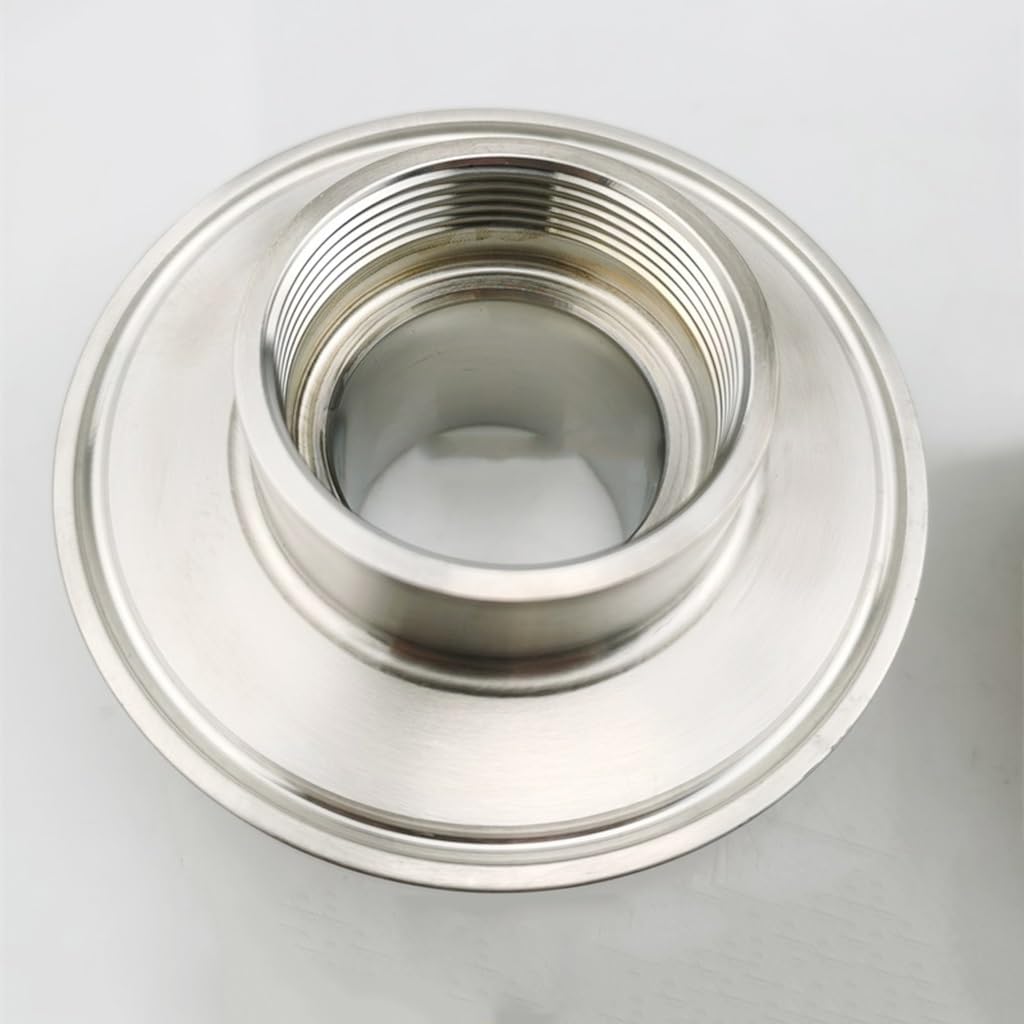 1.5" Tri Clamp Sanitary Filter - SS304 Inline Strainer for Beer, Dairy, and Food Applications 1pc(150mesh)