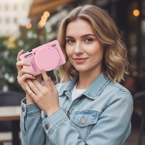 Funda para Canon Powershot G7X Mark II con correa de muñeca miniatura 4