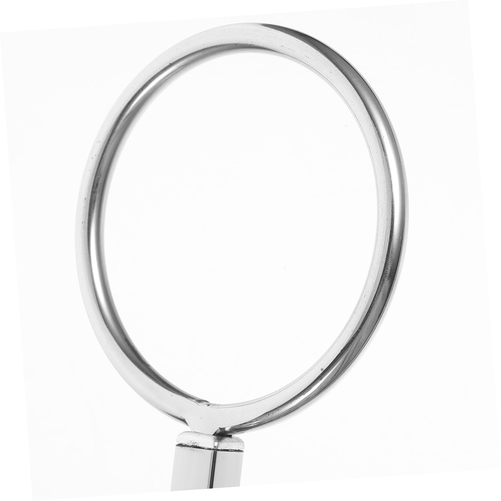 Amosfun Expositor para Bufandas y Corbatas de Hierro Plata Estructura Resistente y Altura Ajustable para Maximizar Espacio en Closet