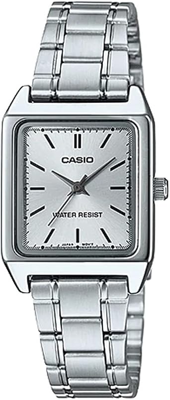 CASIO Casio Casio Standard Cheap Casio Watch Womens Analog Stainless Steel Silver LTP-V007D-7E Parallel Import