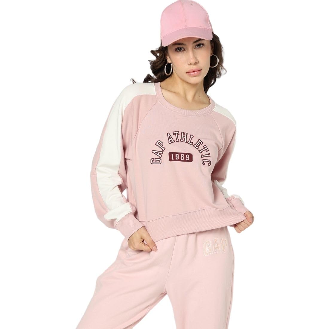 Women's Regular Fit Solid Full Sleeves Round Neck Sweatshirt