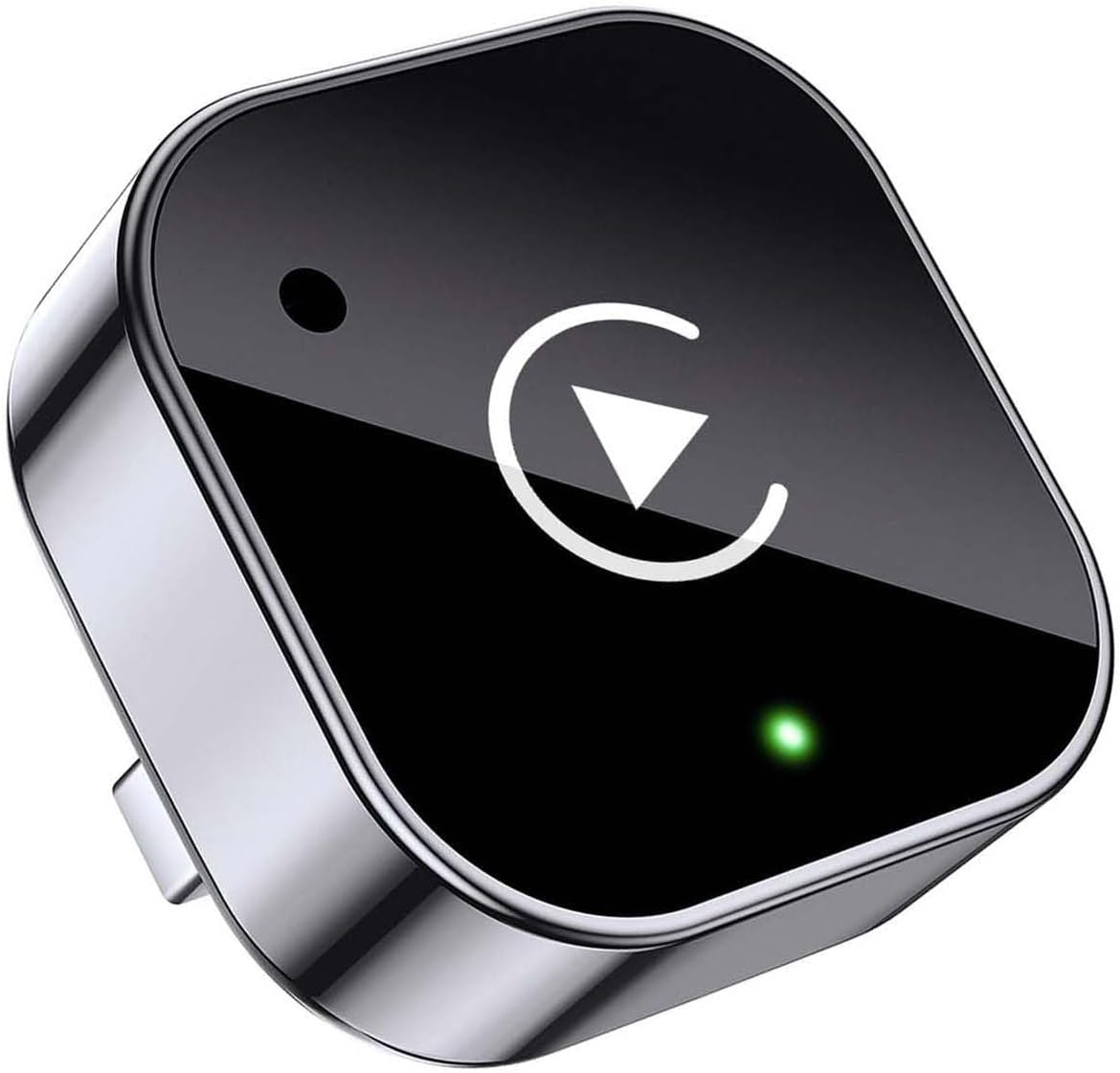 Wireless CarPlay Adapter & Android Auto Dongle, Fast Auto-Connect, Compact Plug & Play Wireless CarPlay Converter for iPhone & Android, USB/USB-C, No Delay, Seamless Reconnection (Black)