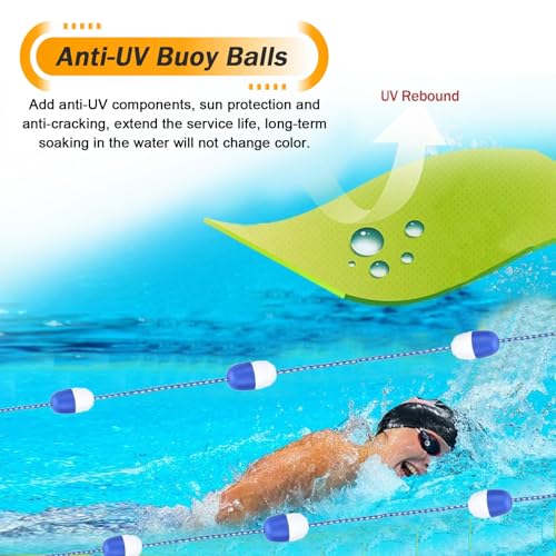 Pool Safety Floats 25m Cordon Flotante para Piscinas miniatura 6