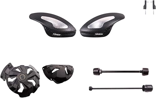 T-Rex Racing 2015-2017 Kawasaki Versys 1000 / LT Frame Front Rear Case Sliders (aluminio)