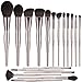 Produktbild BESTOPE Pinselset 18 Stück Make up Pinsel Set mit Bauchartigem Griff Professional Make up Pinselset Synthetisches Haar Blush Foundation Concealers Textmarker Lidschatten Kosmetikpinsel