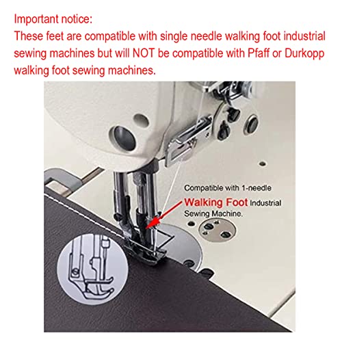 Set 5 Pies Para Máquina De Coser Tamaño 1/4" miniatura 2