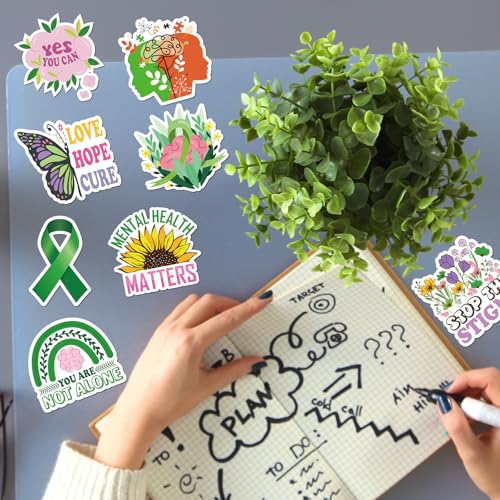 Imanes decorativos inspiradores para salud mental miniatura 5