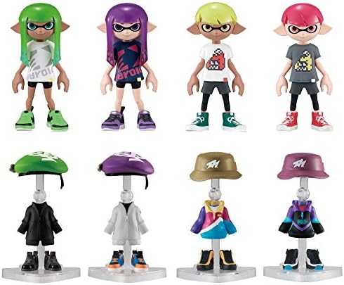 Amazon スプラトゥーン2 きせかえギアコレクション3 8個入 食玩 清涼菓子 スプラトゥーン 通販