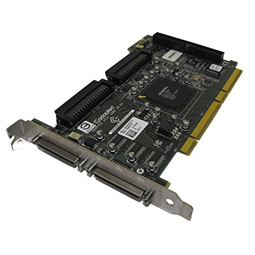 Tarjeta controladora SCSI Adaptec Dell ASC-39160/Dell3 Ultra PCI-e UP601 IDC 50-PIN