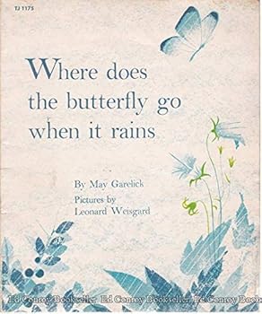 Paperback where does the butterfly go when it rains? Book