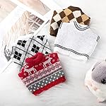 4 pieces guinea pig clothes costume for guinea pig ferret sweater bunny hamster clothing guinea pig outfits small animal warm vest winter pet sweatshirt rabbit apparel accessory cosy t-shirt 12 51htq89wxtl. Sl500. Ss150