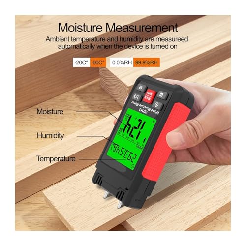 Hygromètre numérique pour contrôler le bois de chauffage à la maison - 4
