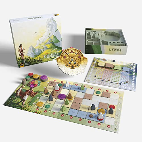 Tiwanaku juego de mesa estrategia para 1-4 jugadores miniatura 2