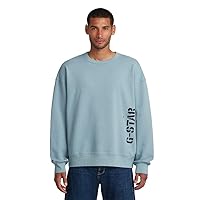 G-STAR Sprayed 89 Gr Loose R SW Felpa, Blu (Ash Blue D27096-e124)