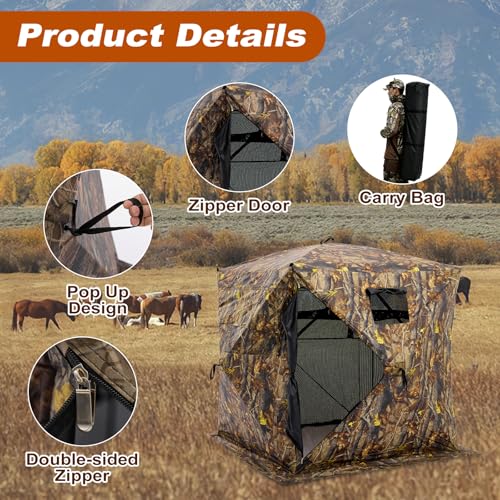 OLIXIS 270° See Through Hunting Blind