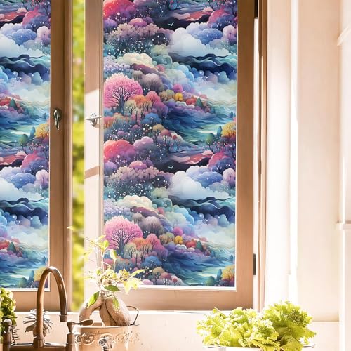 Vinilo decorativo para ventana multicolor 40x300 cm