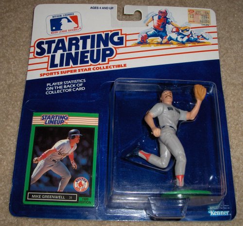 1989 Mike Greenwell MLB Starting Lineup