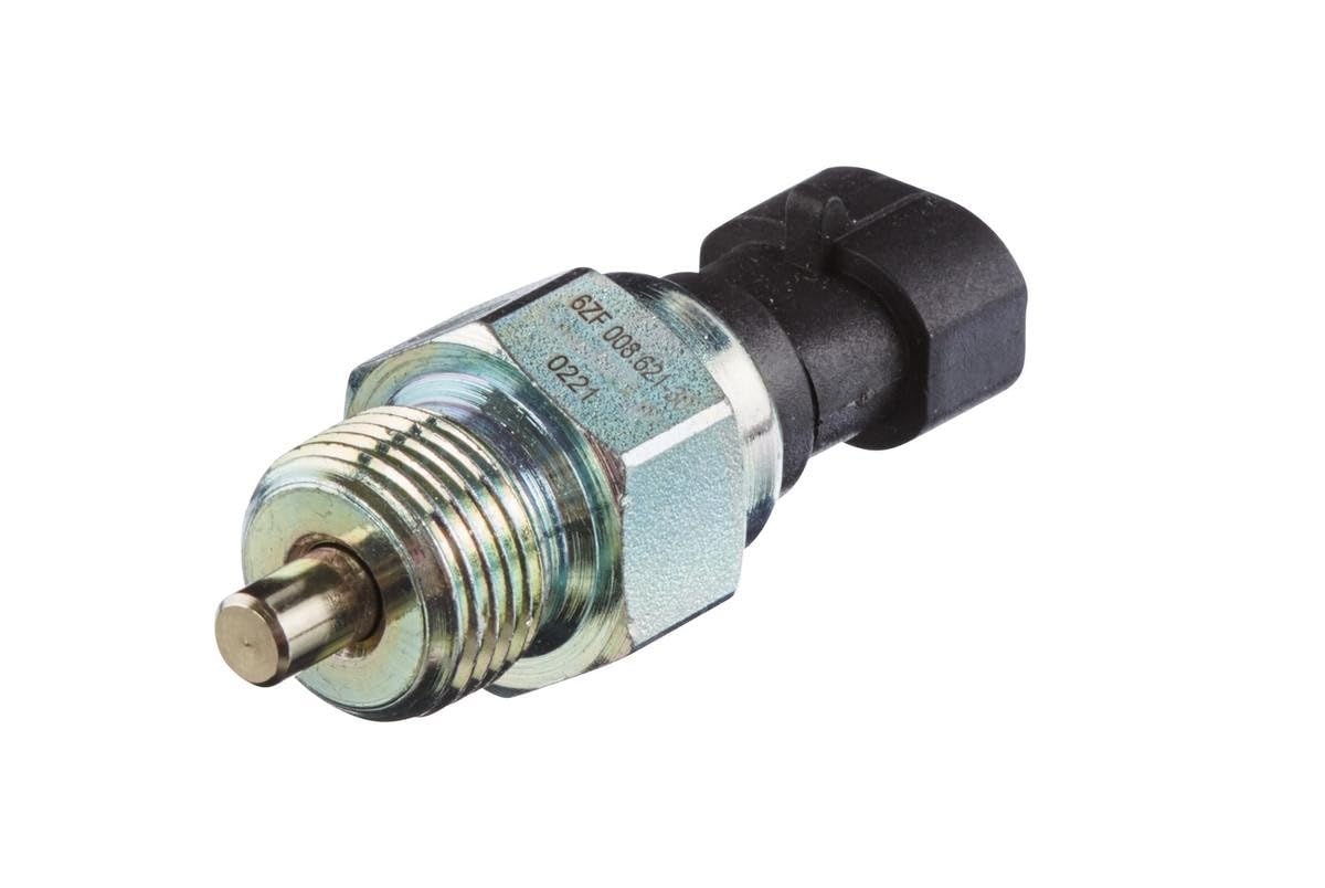 HELLA 6ZF 008 621-301 Interruptor, piloto de marcha atrás - 12V - 2polos - forma enchufe: oval - atornillado - Contacto de cierre - eléctrico