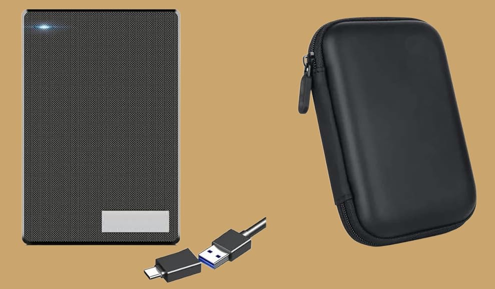 500GB Internal HDD with Carry Bag