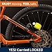 URBAN UR6 Hi-Tech Motorcycle Disc Lock with Smart Alarm | Best Value | 120dB, LED, Warning, A+ Sensitivity, Truly Waterproof, Long-Life CR2 Battery, Carried Locked, Bike Anti Theft Wheel Brake Locks