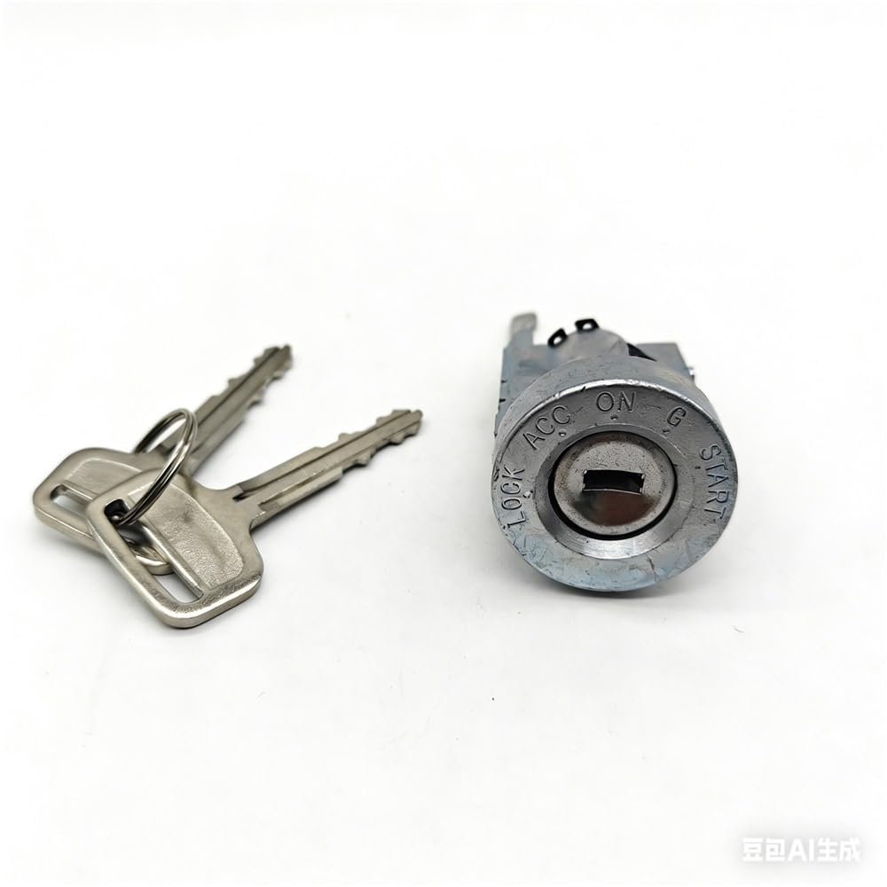 Lock Cylinder Assy 69057-36021 Compatible with Toyota for Coaster 6905737050 6905737010 6900536480 6900536460 JK3082-ST1 Ignition Switch with Keys