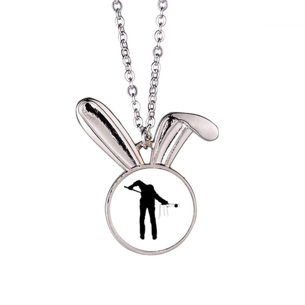 Collier lapin éducation physique pendentif sport running - 5