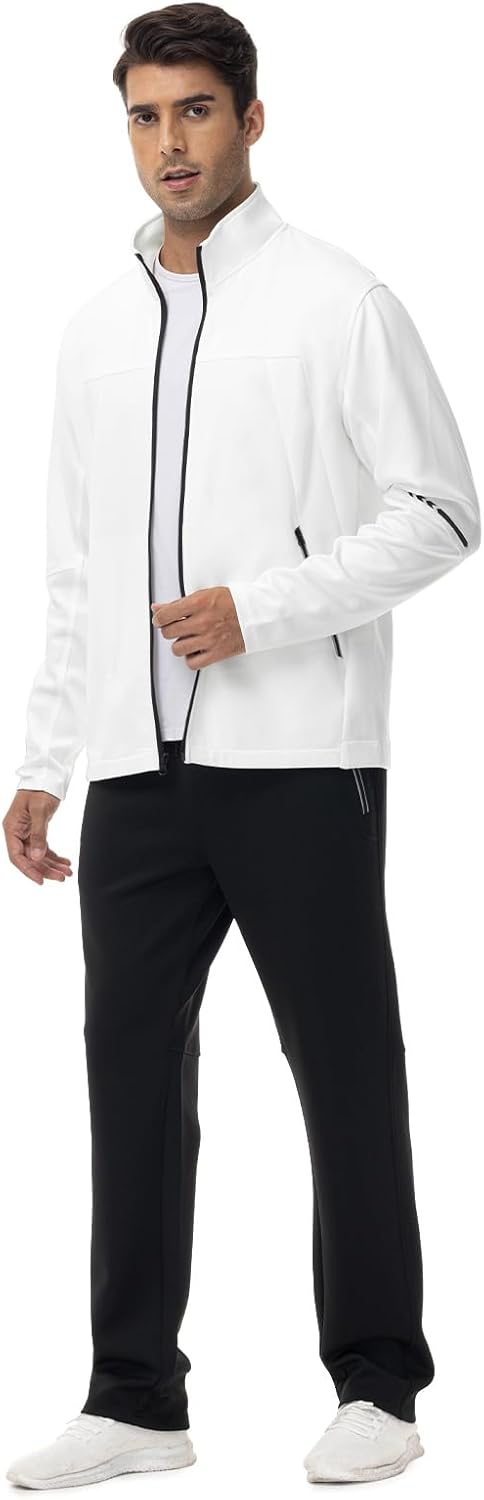 Rdruko Men's Track Suits 2 Piece Set Sweatsuits Tracksuits Jogging Workout Gym Athletic Sweat Suits