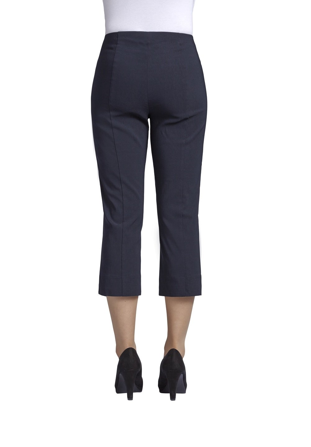 Robell 003 Marie Capri slim fit trousers, various colours, 55 cm Ich will Marie. - Blue - 10