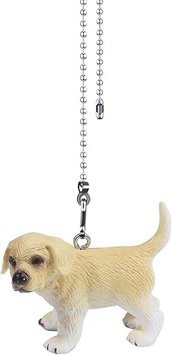 Cadena de tracción para ventilador de techo para perro, 12 pulgadas, tira de cadena de ventilador Golden Retriever de 12 pulgadas, extensión de