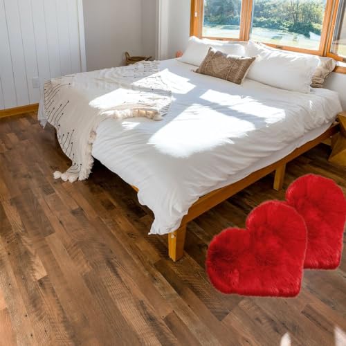 Tapete pequeño de corazón suave 12 x 16 pulgadas miniatura 2