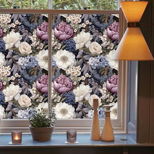 Vinilo decorativo blanco lavanda estilo victoriano 40x300 cm miniatura 3
