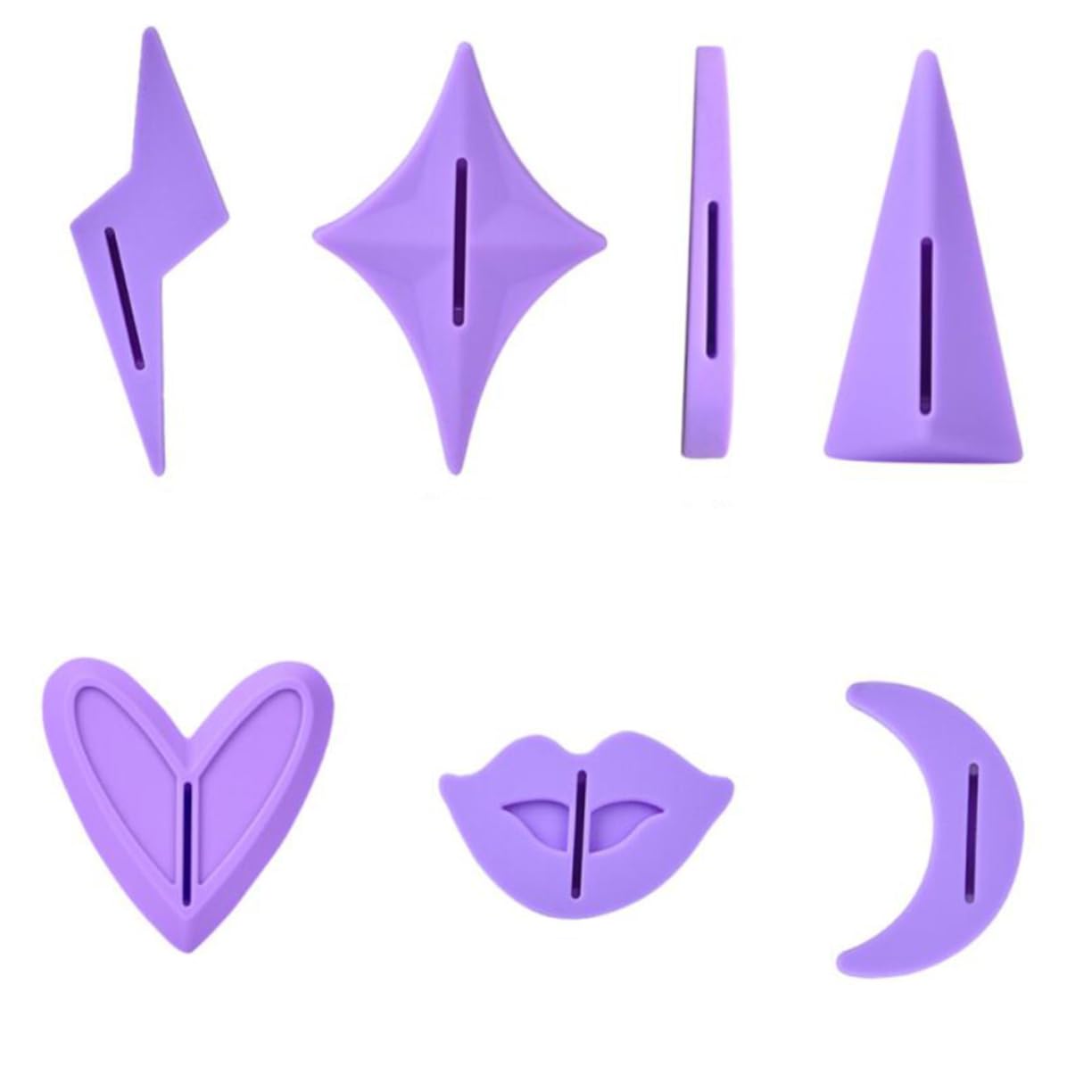 Bikini Trimmer for Women Crescent Shape Plastic and Silicone Shaving Tool Portable Hair Razor for Private Areas for