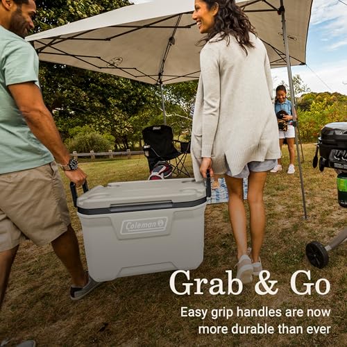 Image of Coleman Classic Series Insulated Portable Cooler, Leak-Resistant Outdoor Hard Cooler Keeps Ice up to 5 Days, 52 /70 /120 /150 Quart