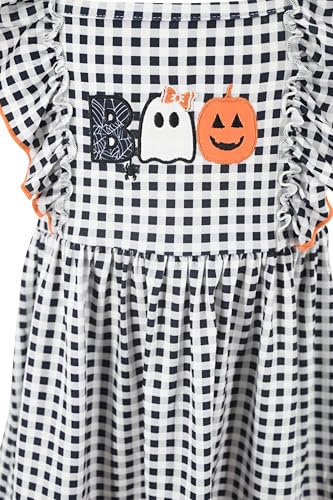 Image of Unique Baby Girls Smocked Holiday Dress for Big Kids and Toddler Outfit Clothes with Embroidery
