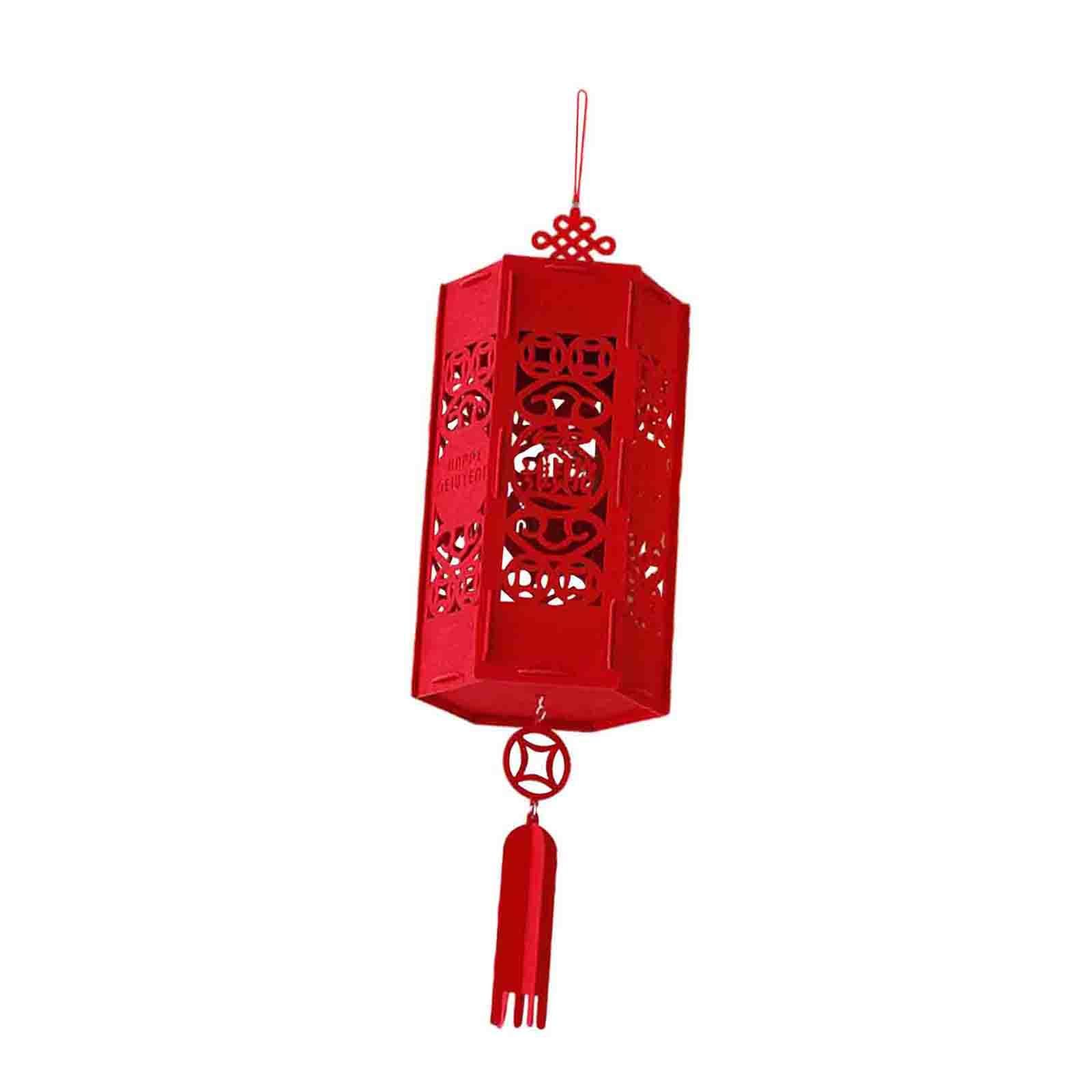 CALANDIS™ Red Chinese Lantern Ornaments New Year Lantern for Wedding Celebration Decor Style C | Party Decorations | Party Supplies | Greeting Cards & Party Supply | Home & Garden-image-44