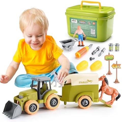 Tracteur HappyKidsClub pour Enfants Cover
