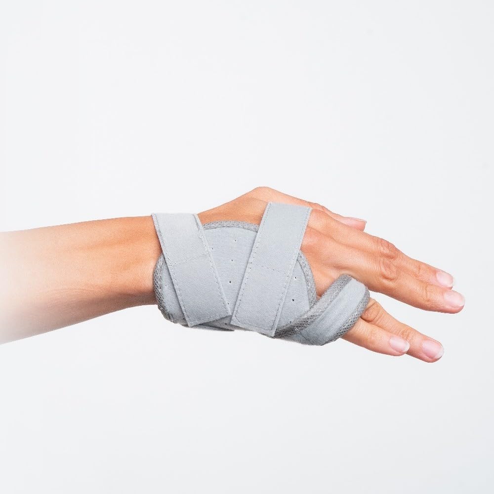 Chrisofix 5th Metacarpal Fracture Orthosis, Flexible, Light, Perforated, X-Ray Transparent, and Washable, Medium
