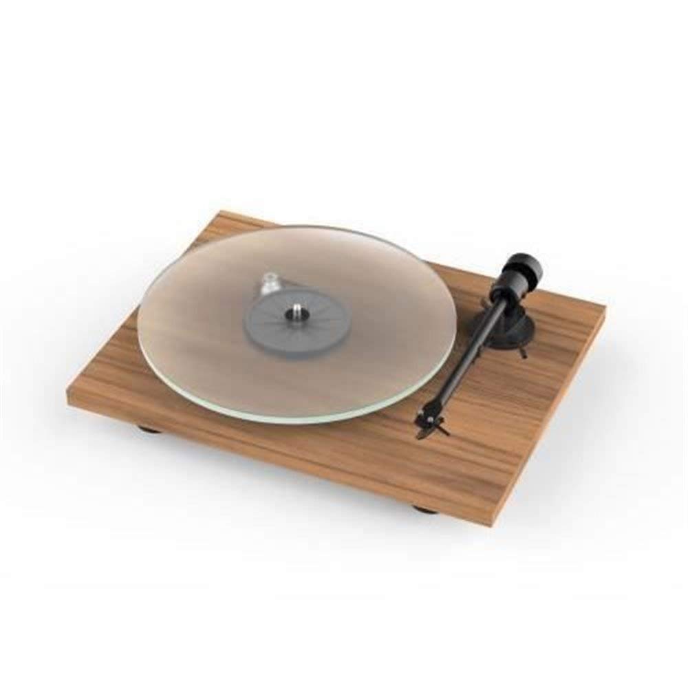 Pro-Ject Platine TD T1 Walnut FR OM5 - Les Beatles, Paul McCartney, John Lennon, RIngo Starr, George Harrison Pro-Ject Platine TD T1 Walnut FR OM5