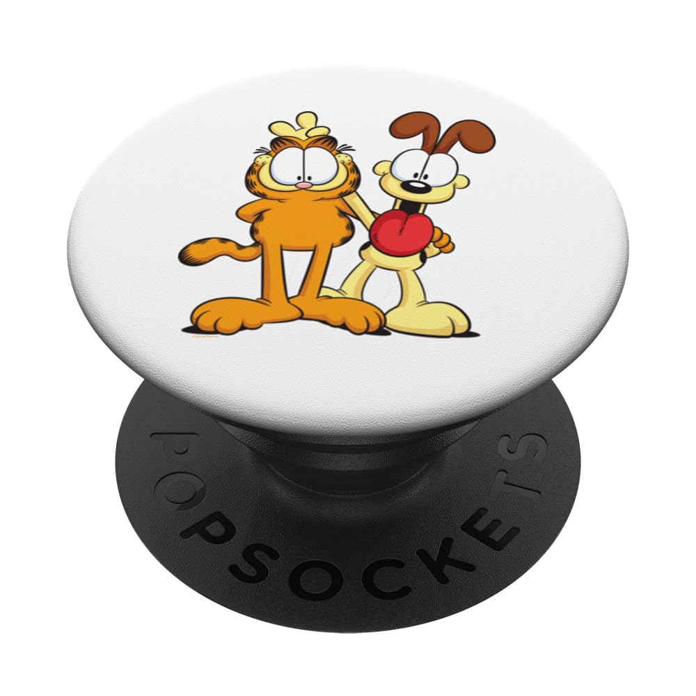 Garfield Classic Odie Smiling Happy Photo Pose Bunny Ears PopSockets Adhesive PopGrip